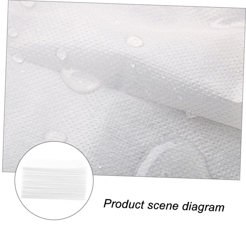 Veemoon 100 قطعة من بساطات حمام القدم غير المنسوجة التي تستخدم لمرة واحدة مناشف ناعمة بجودة صالون سبا - Image 2